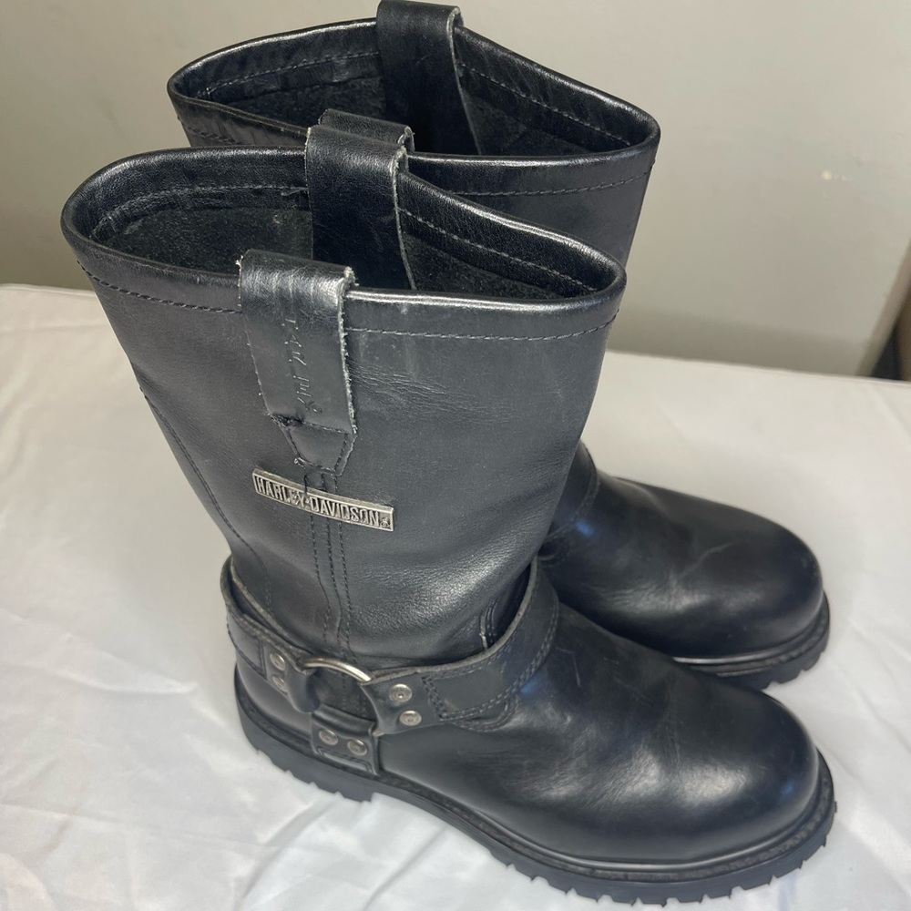 Black Harley Davidson Boots
